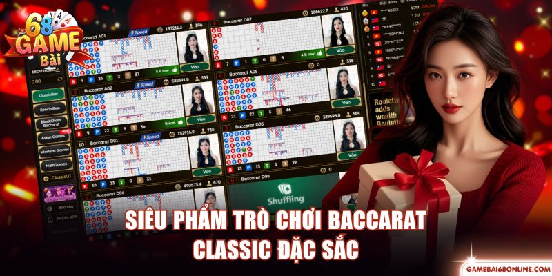 Siêu phẩm trò chơi Baccarat Classic đặc sắc